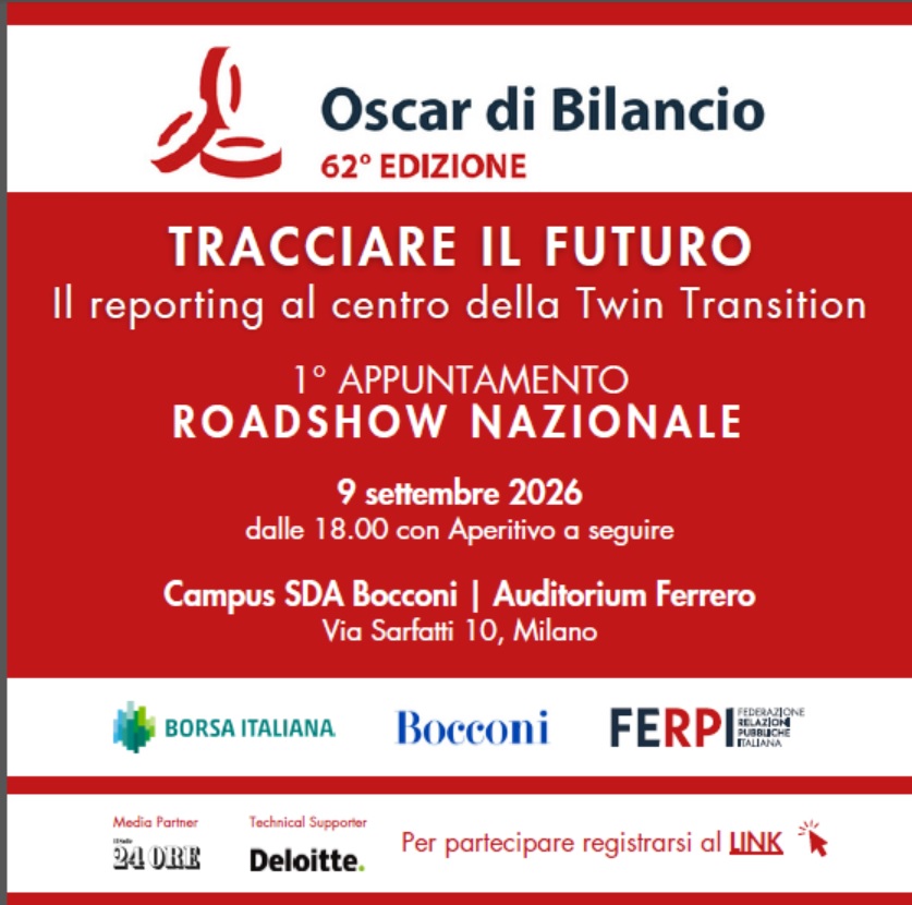 OSCAR DI BILANCIO 2026